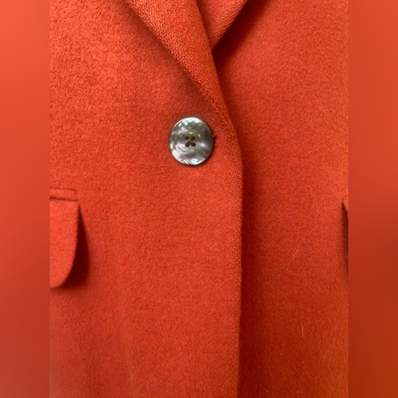 vintage bowdon oversized brick red blazer made in the USA. - Picture 4 of 14